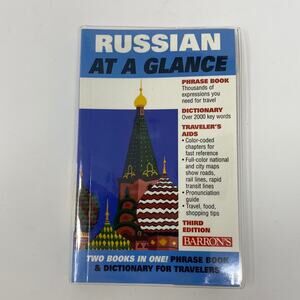 Russian at a Glance Book From Barrons